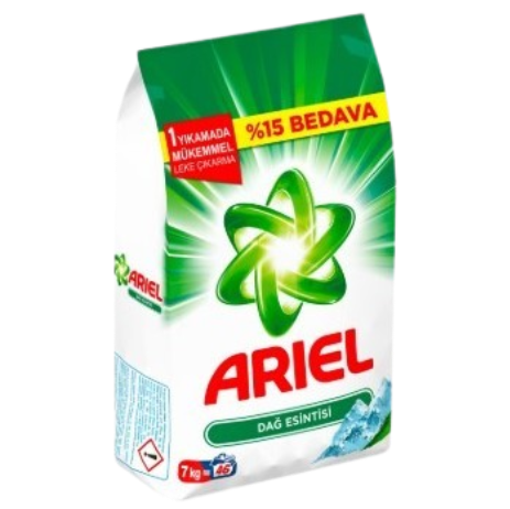 مسحوق غسيل اريال الوردة البيضاء - 7 كيلو